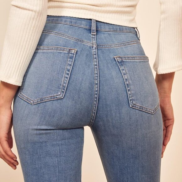 Reformation High & Skinny Barbados size 30 NWT - Picture 2 of 7